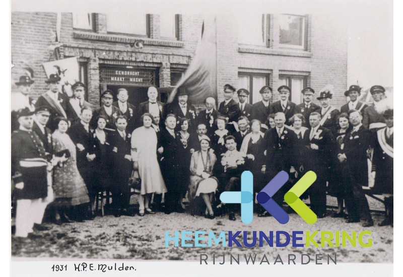 1931 koningsfoto Koning H. Mulder